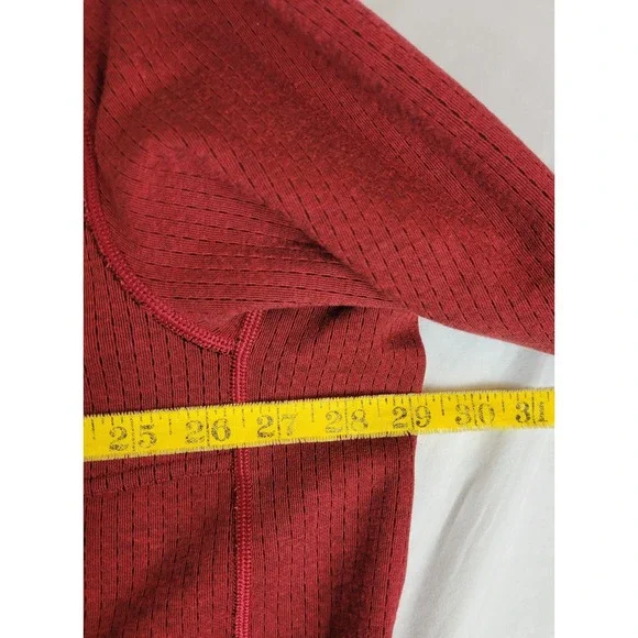 Alaskan Hardgear Duluth Trading Co Mens 2XL Quarter Zip Pullover Red 68224 OXD - Picture 3 of 8